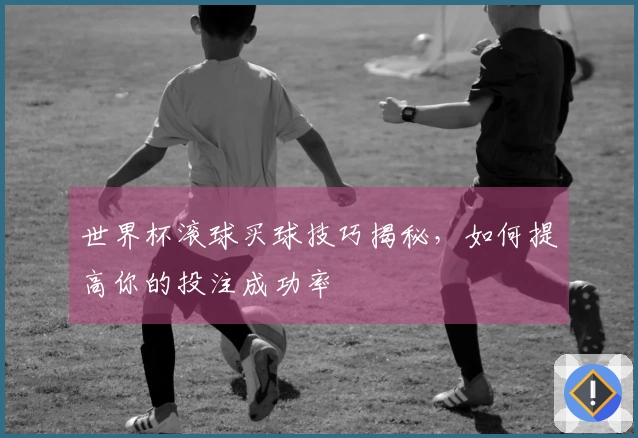 世界杯滚球买球技巧揭秘，如何提高你的投注成功率